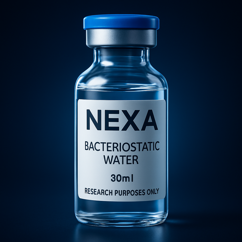 Bacteriostatic Water research peptide vial