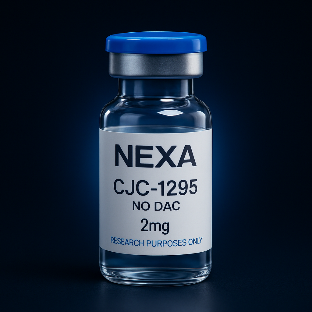 CJC-1295 No DAC research peptide vial