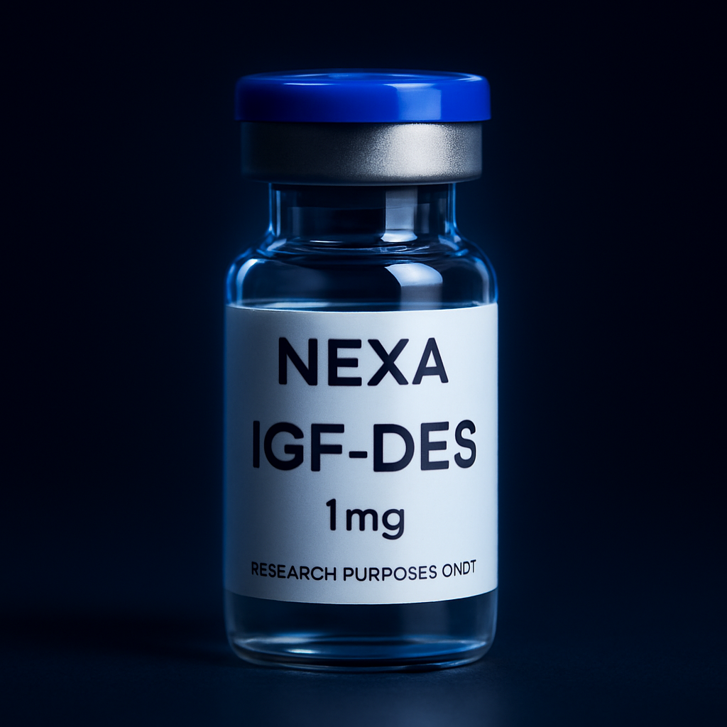 IGF-DES research peptide vial